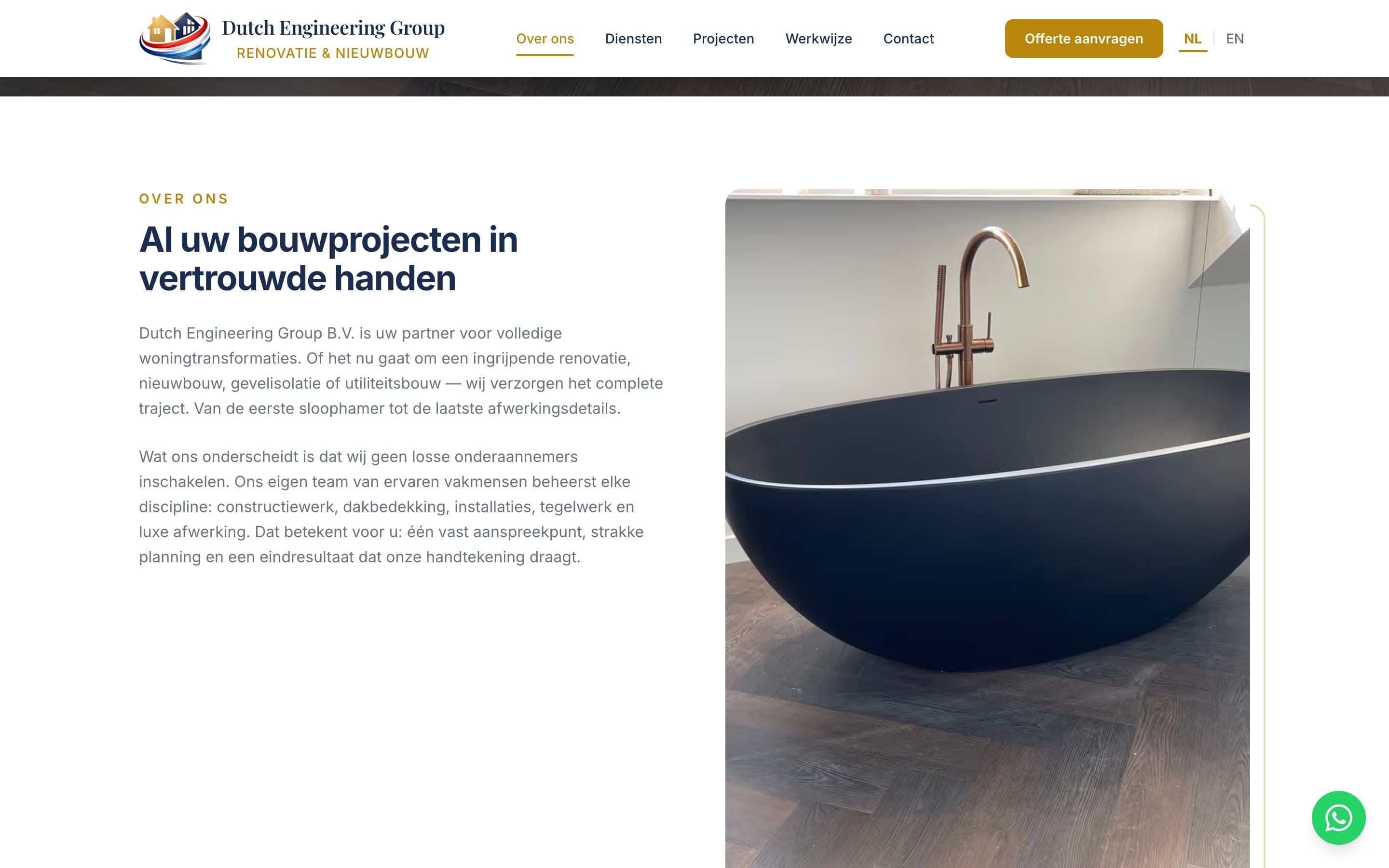 Dutch Engineering Group — diensten en werkwijze